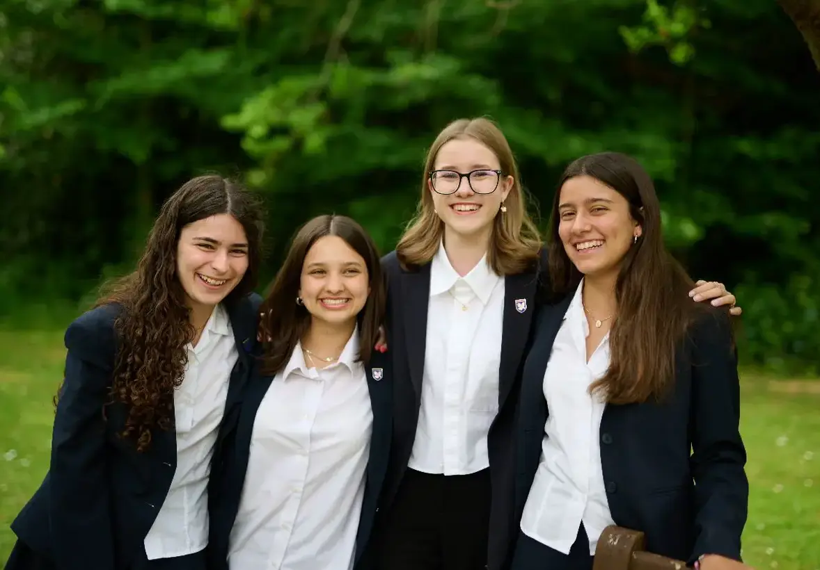 Group of female students
