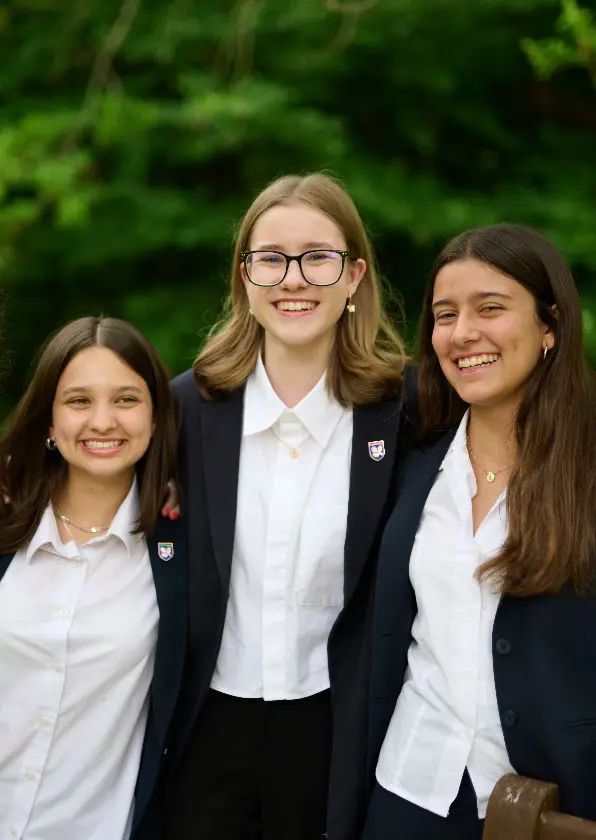 Group of female students