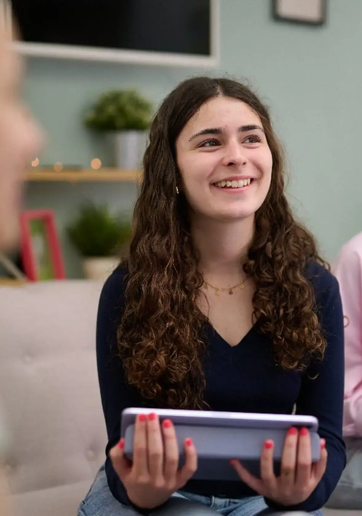 Female student in boarding house