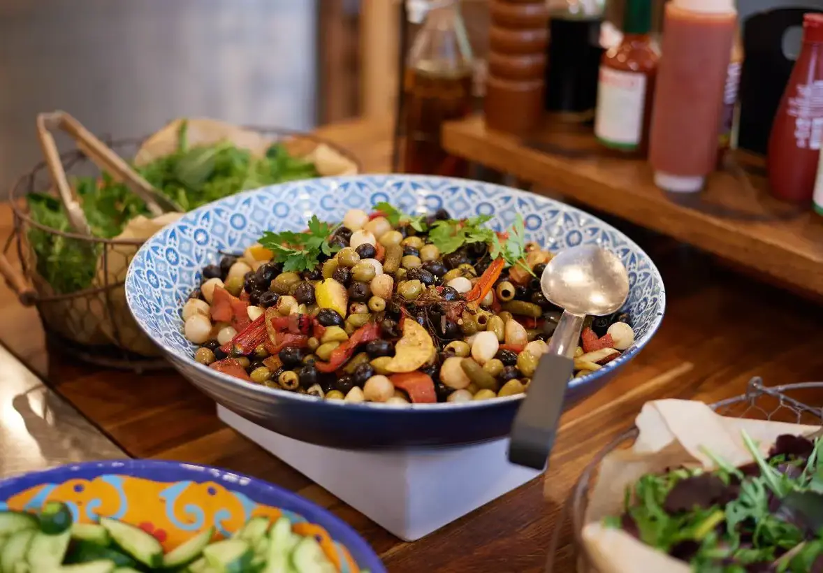 Bowl of food