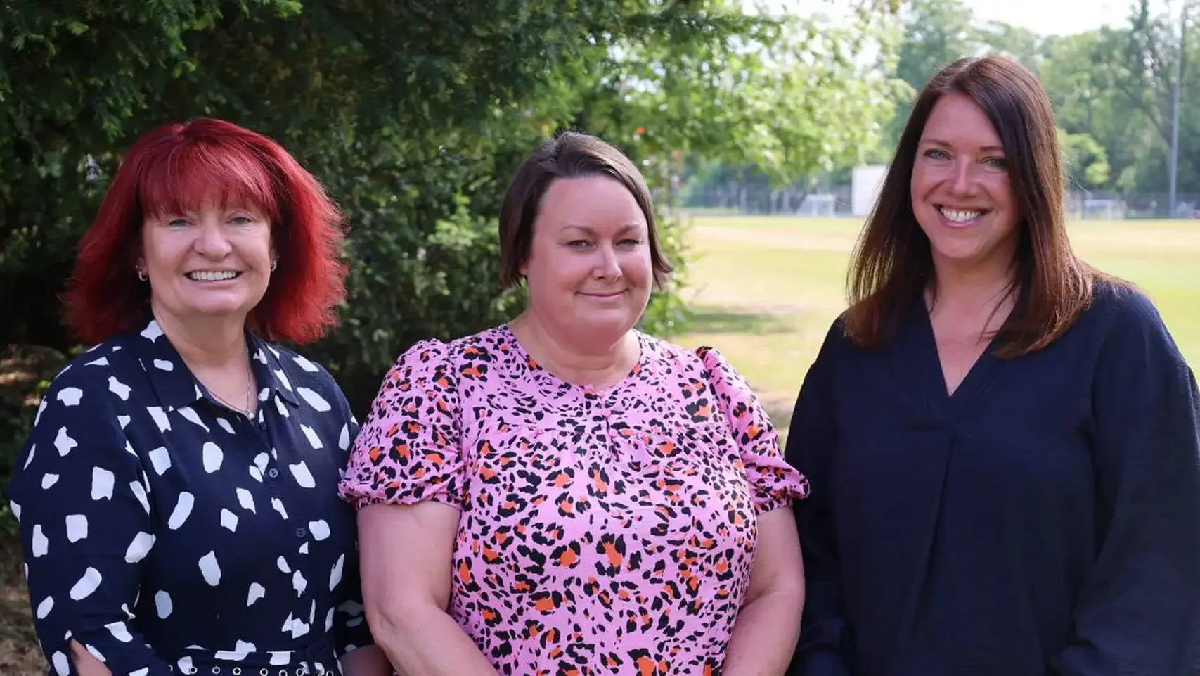 Three members of staff