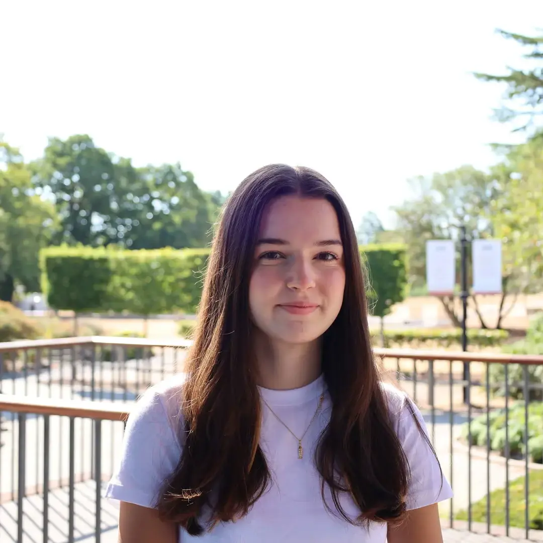 Anna at Leighton Park