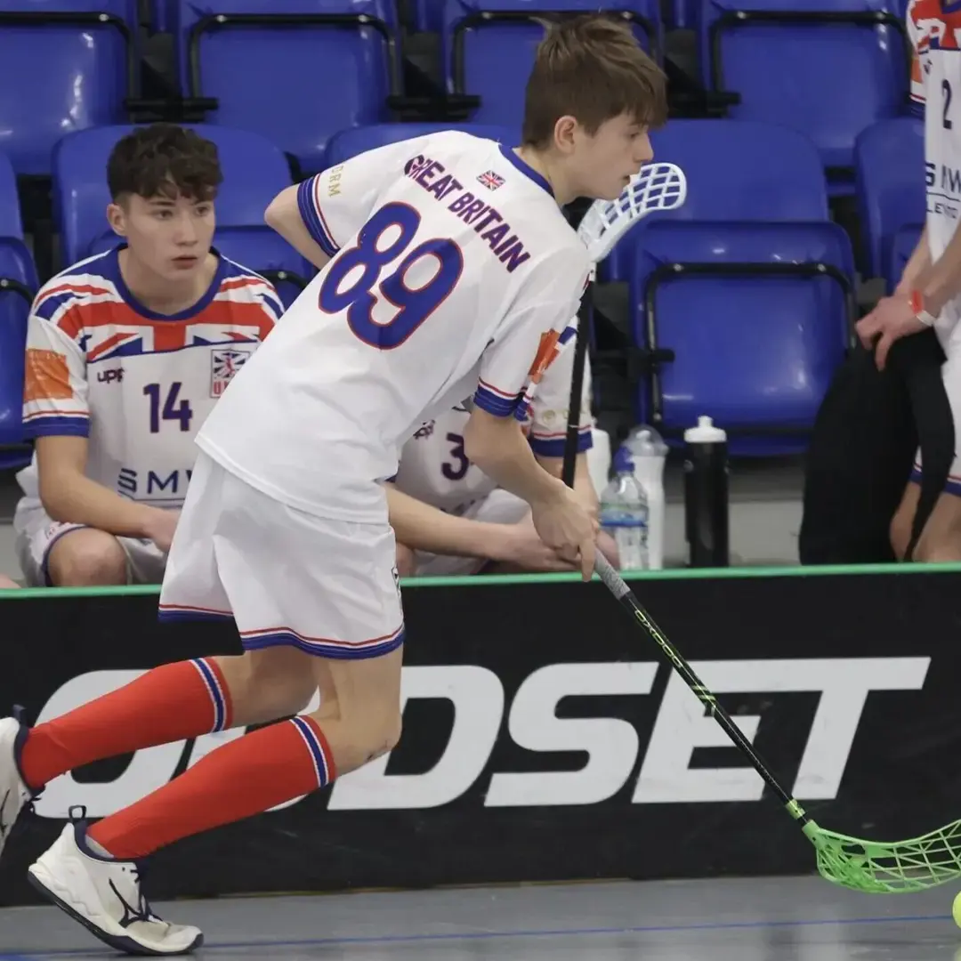 Leighton Park Floorball Player