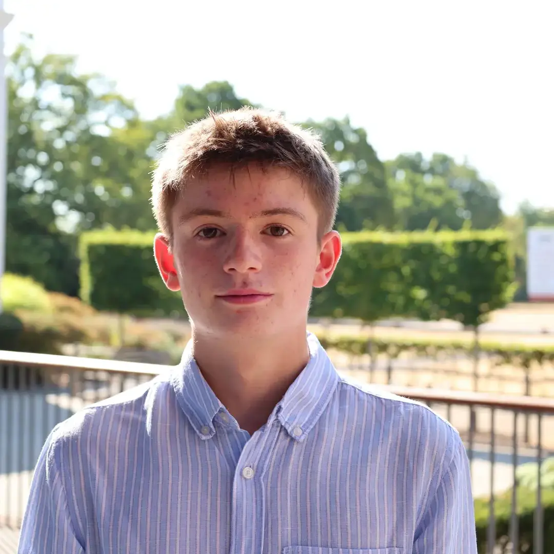 Jacob at Leighton Park