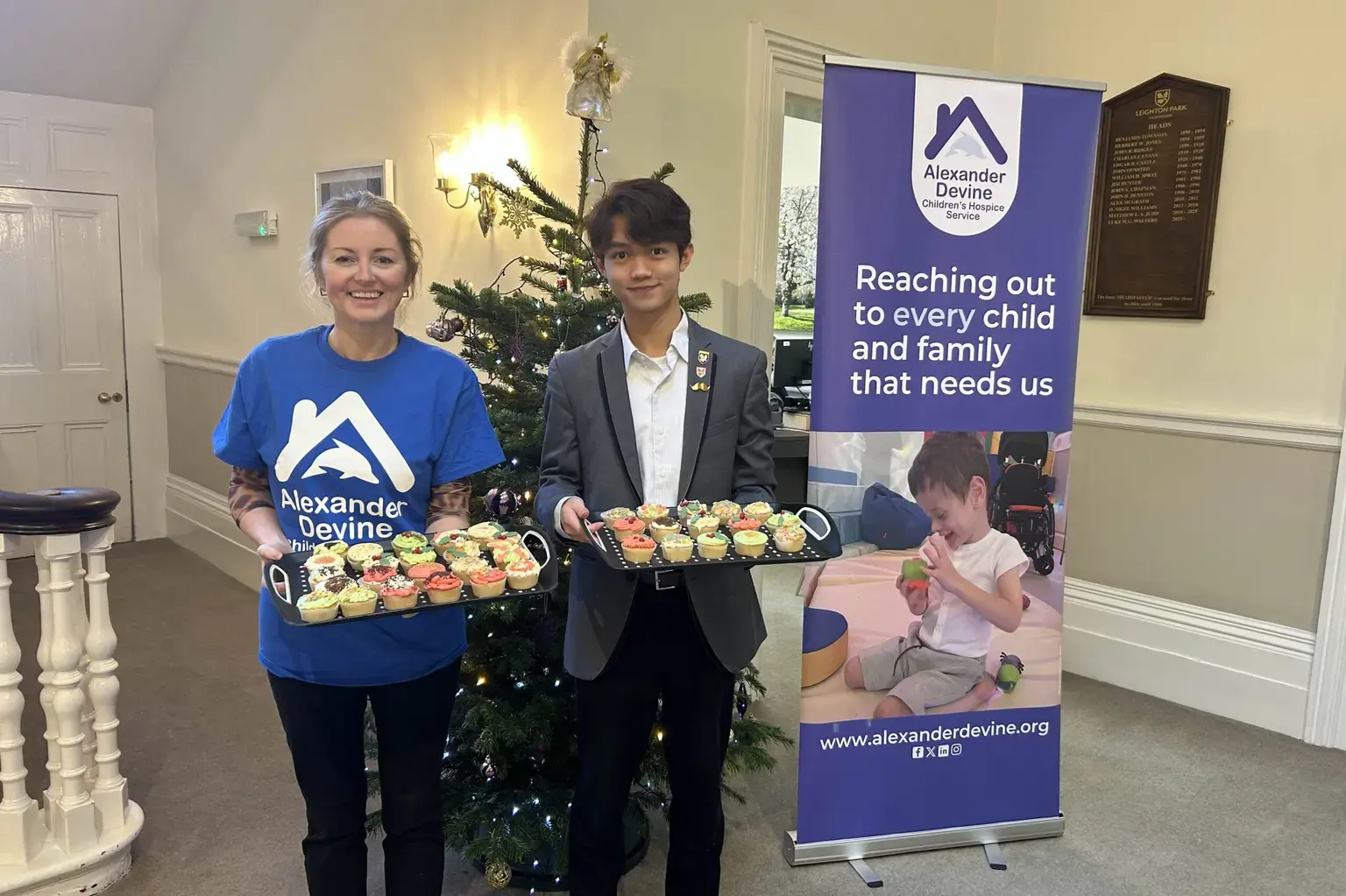 Leighton Park House Charity Bake Sale and Festive Jumpers