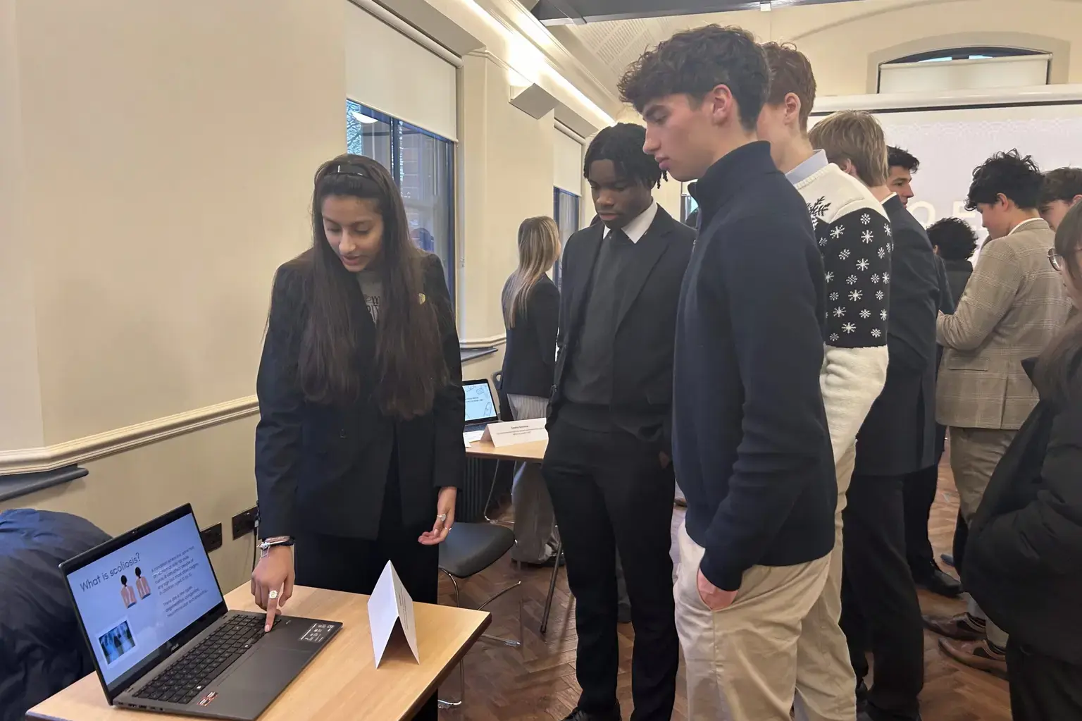 Leighton Park Students EPQ Expo