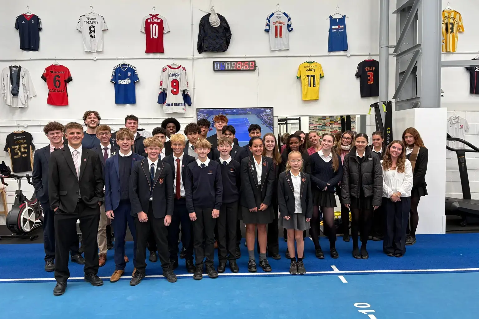 Leighton Park students at Go Perform Seminar