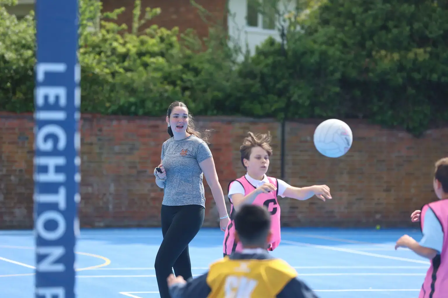 Leighton Park Reading Primary School's Enjoy Netball at Leighton Park