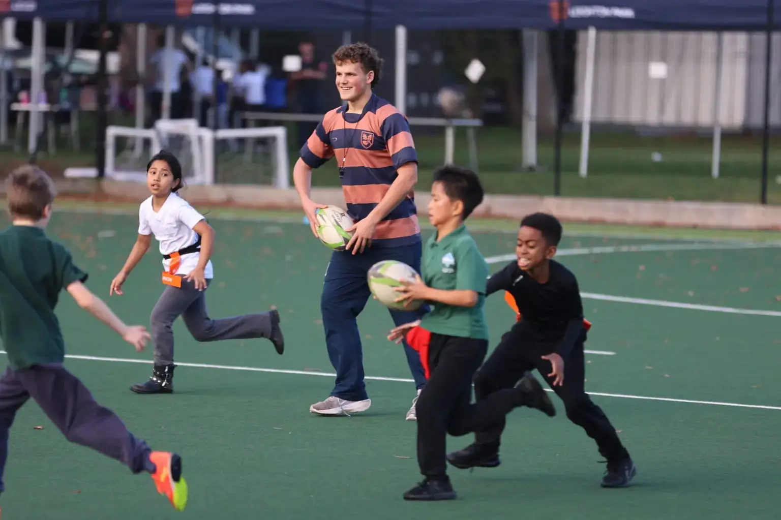 Leighton Park Rugby Tournament for KS2 Students
