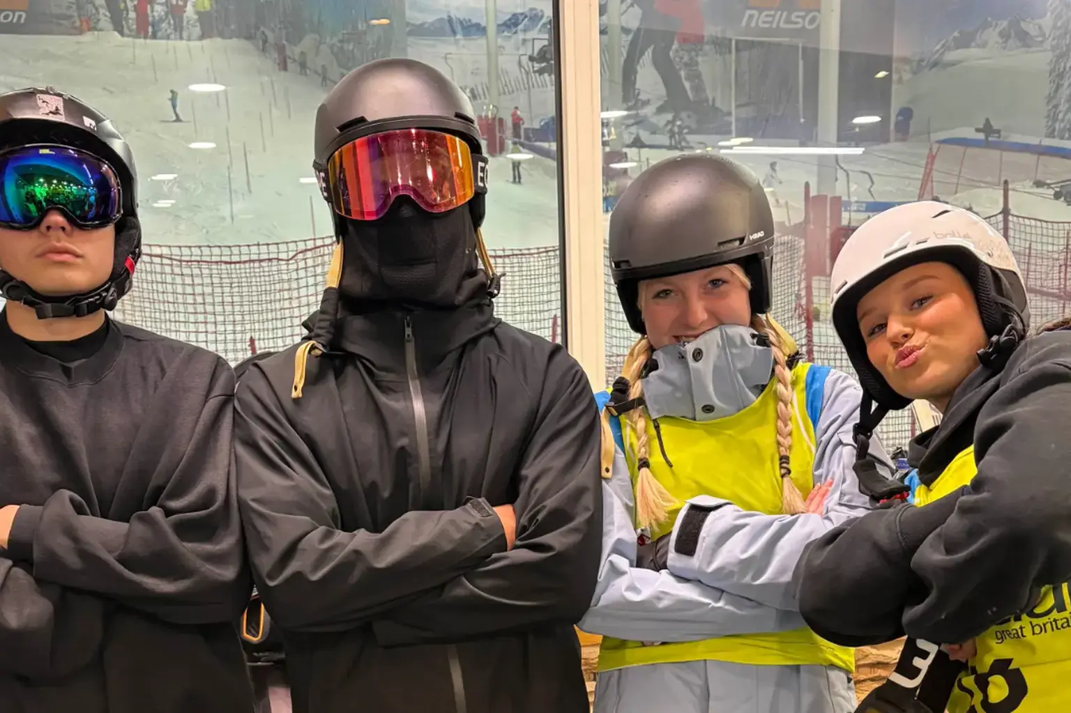 Leighton Park Ski Students