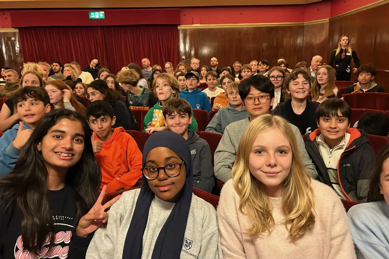 Leighton Park Fryers Visit the Theatre for Hercules and Back to the Future