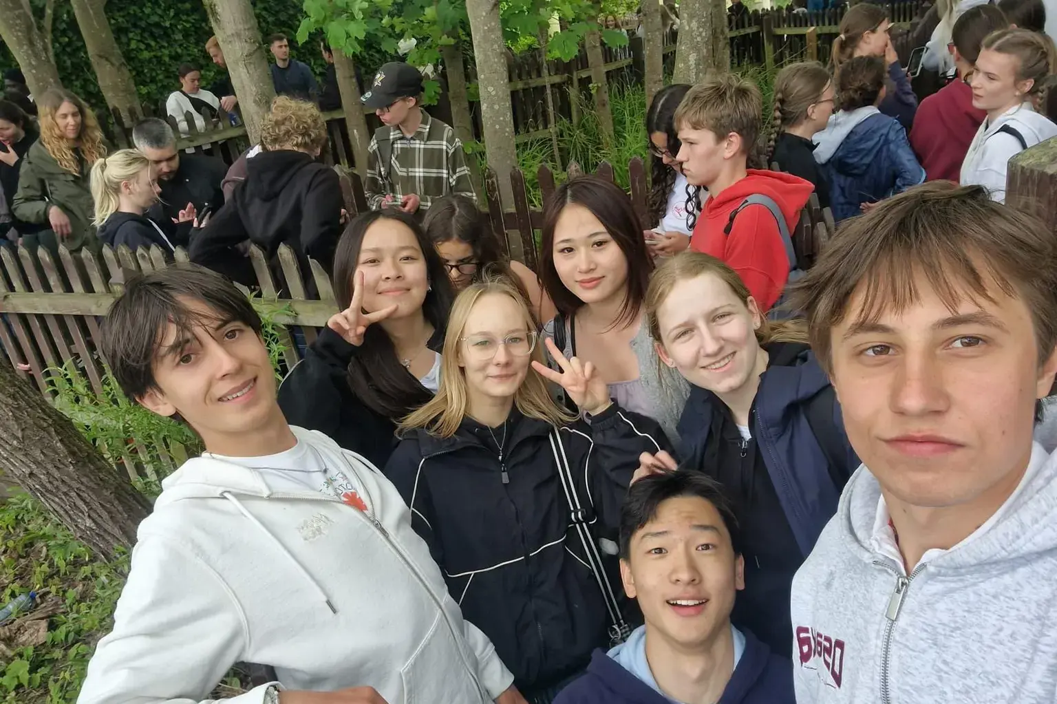 Leighton Park Thorpe Park Trip