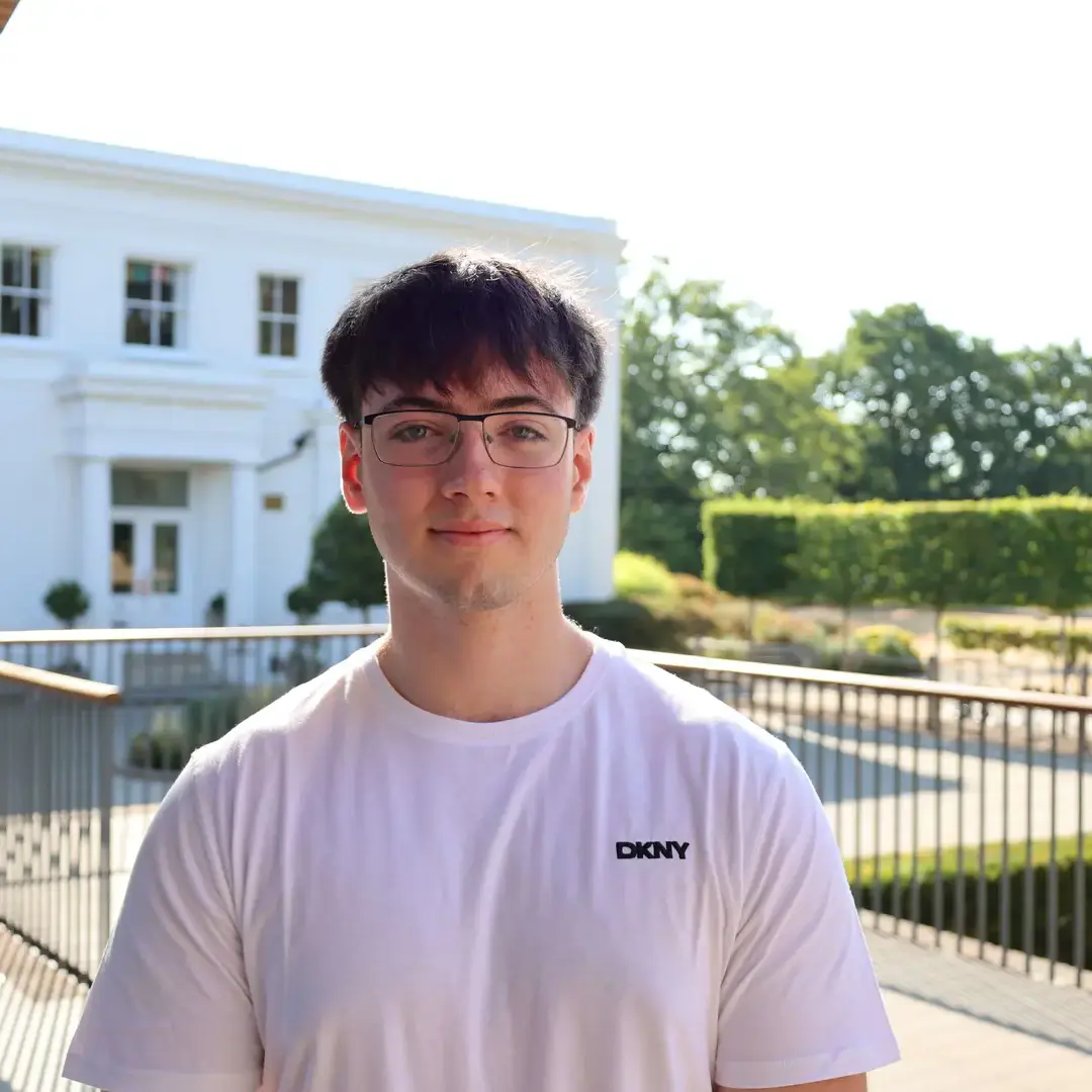 Liam at Leighton Park