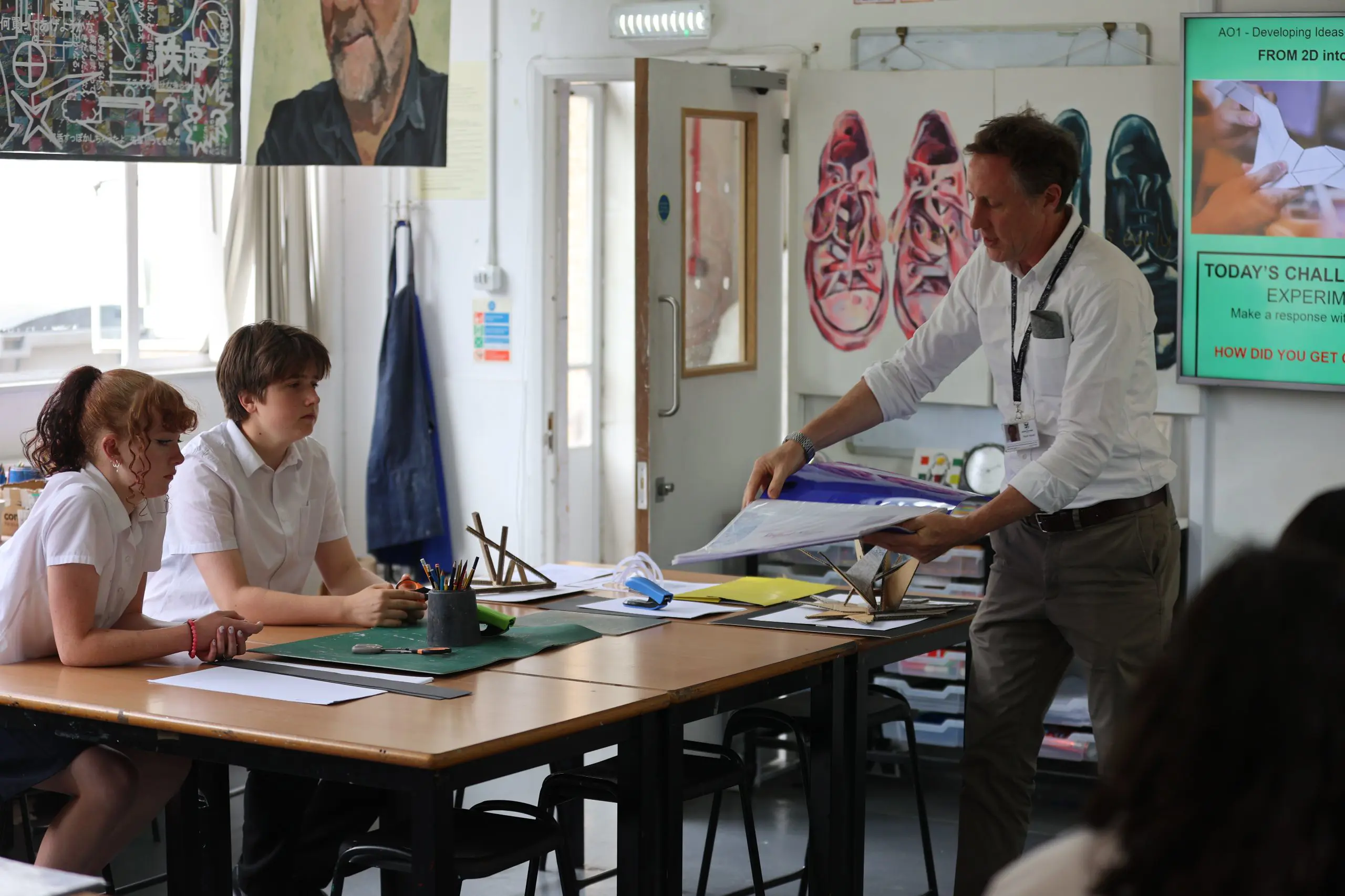 Textiles art studio